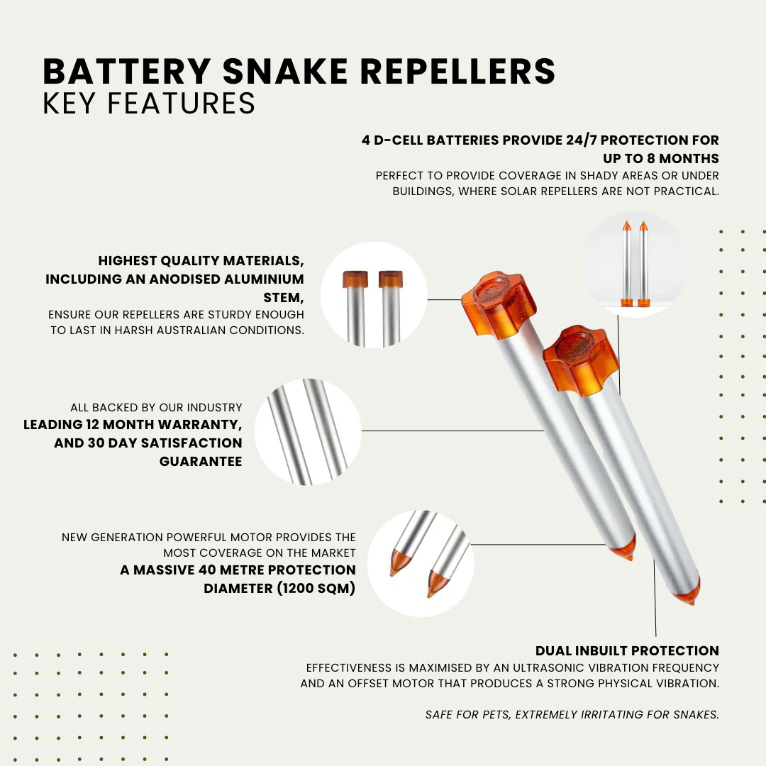 EnviroBug Powerful Battery Snake Repellers (8th Generation) - Image 4