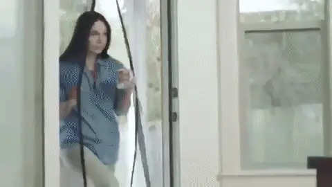 Bug Blocker - Magnetic Door Fly Screen - Image 3