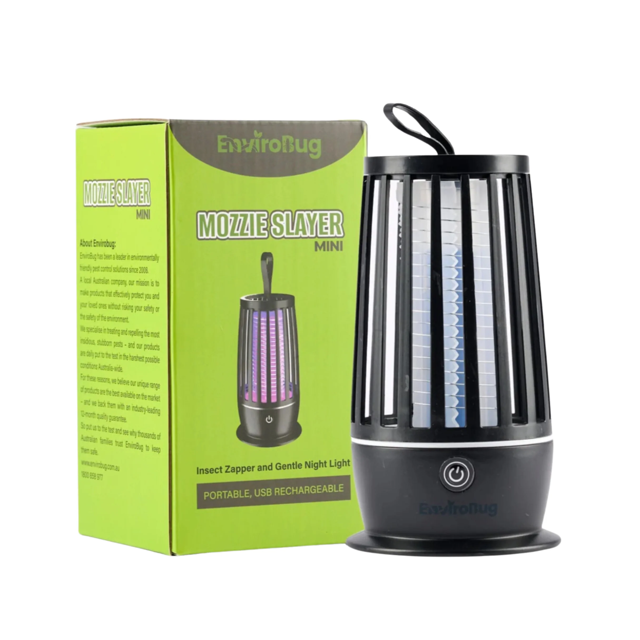Envirobug Mozzie Slayer Mini - Portable Mozzie Zapper and Bug Killer Night Light - Image 4