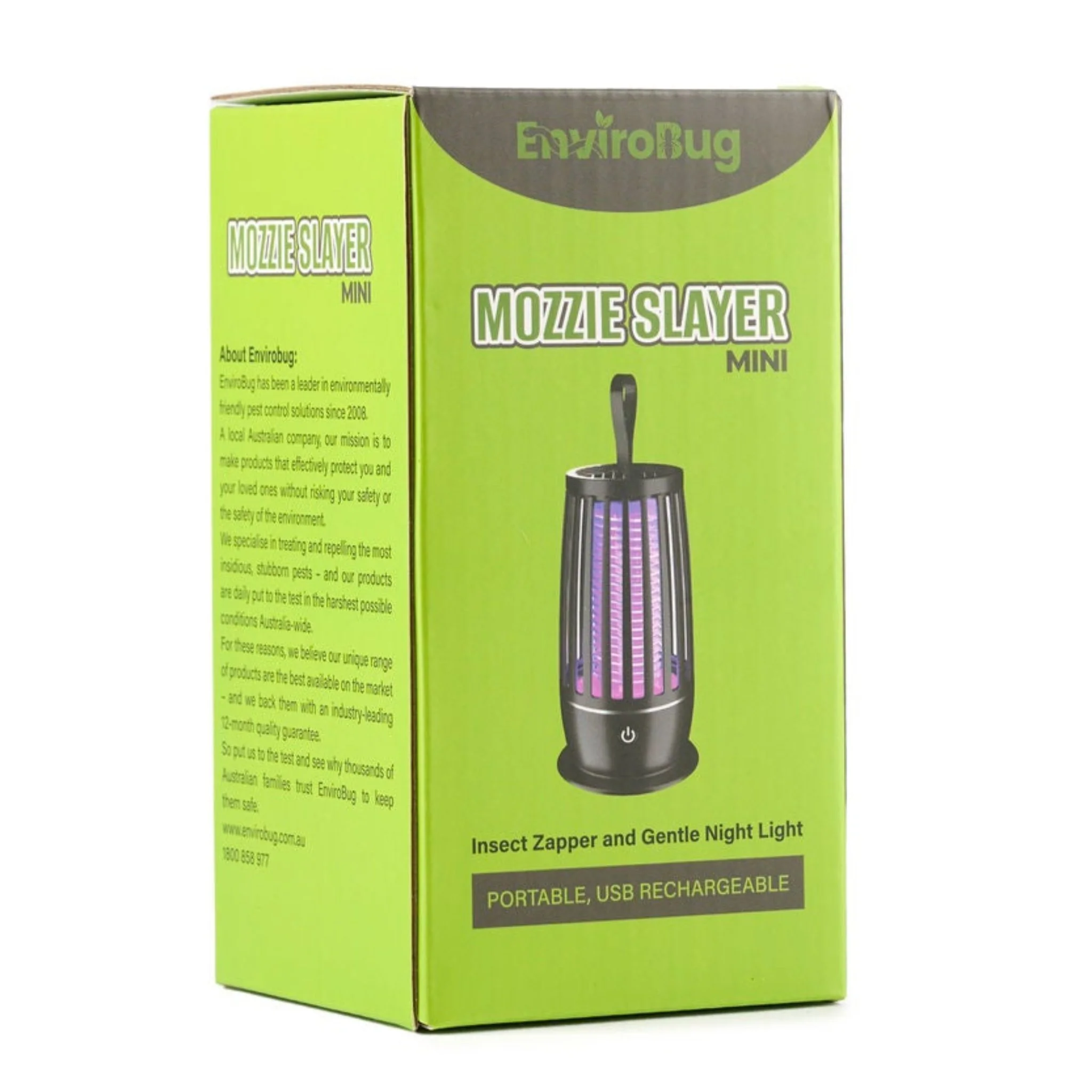 Envirobug Mozzie Slayer Mini - Portable Mozzie Zapper and Bug Killer Night Light - Image 6