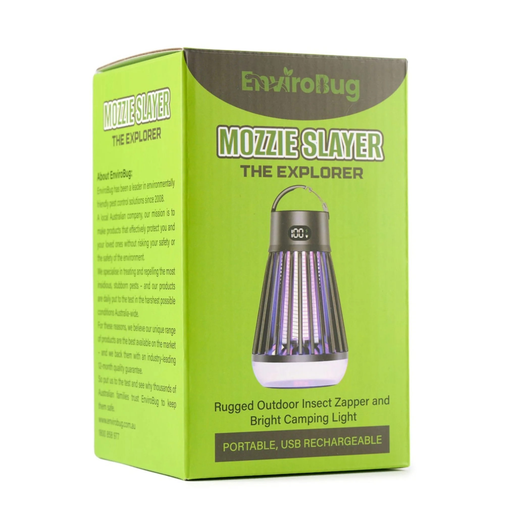 EnviroBug Mozzie Slayer - Camping Mozzie Zapper with Powerful Light - Image 6