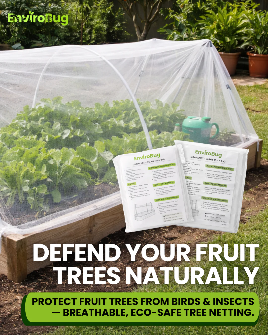 EnviroBug Tree Defender – Drape Nets for Bird and Insect - Image 3
