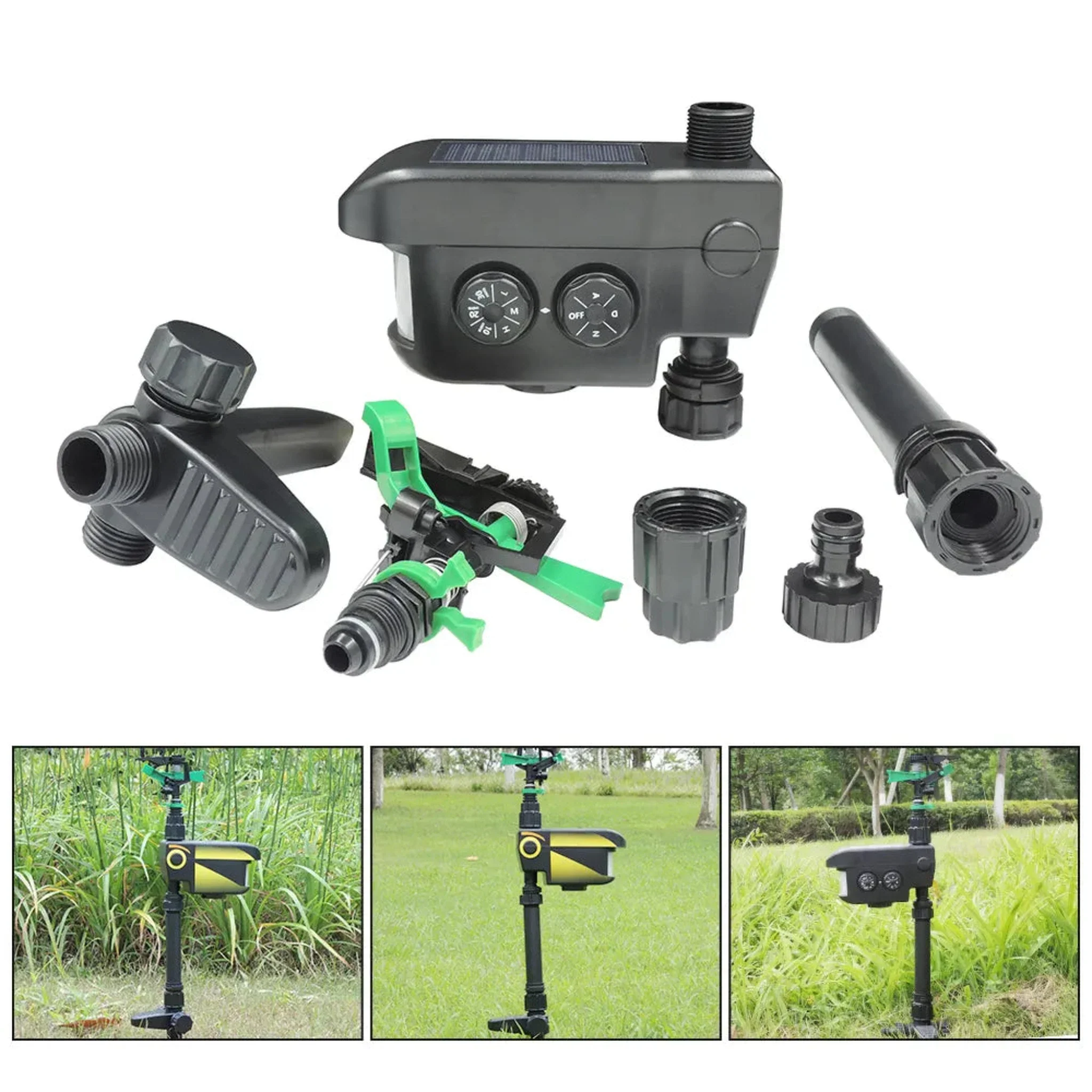 Garden Sentinel - Motion-Activated Pest Repeller Sprinkler (Solar Powered) - Image 20