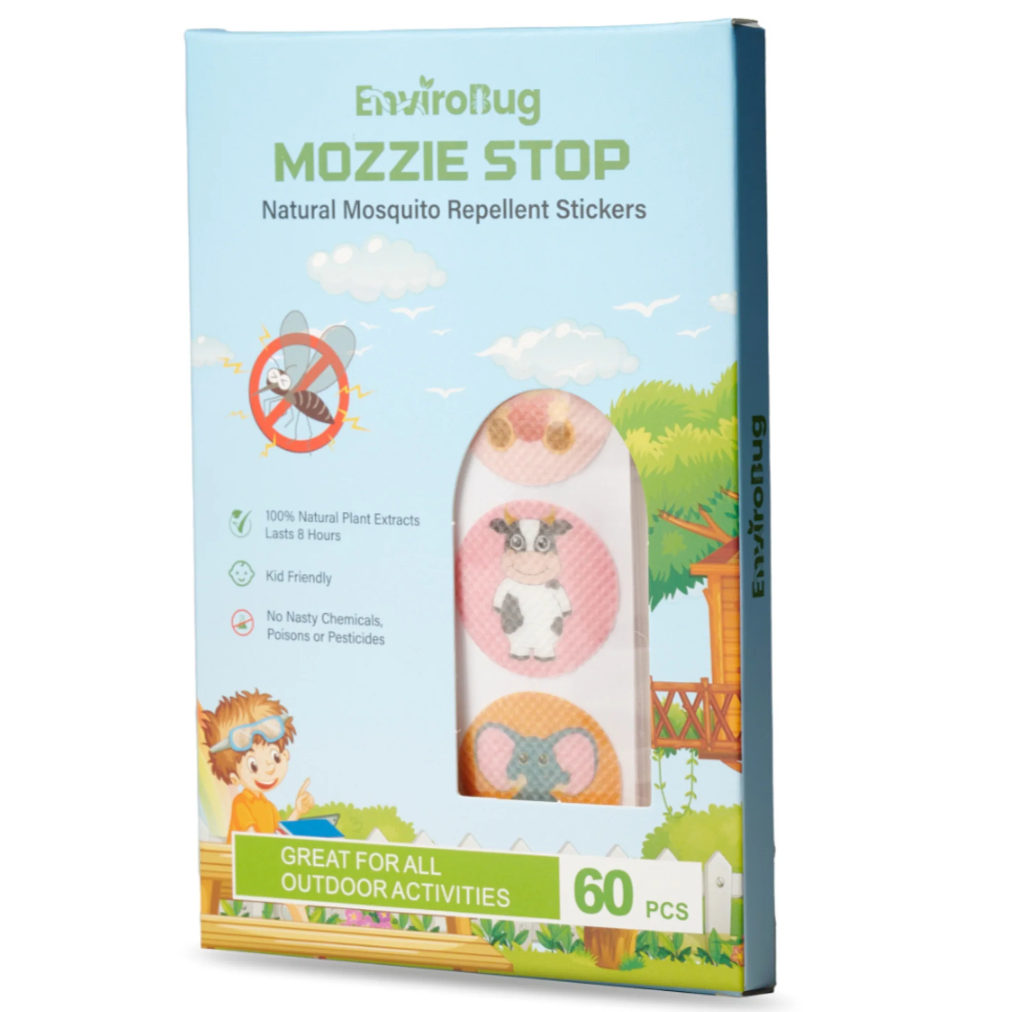 Mozzie Stop: Natural Mosquito Patches (60 Pack) - Image 10