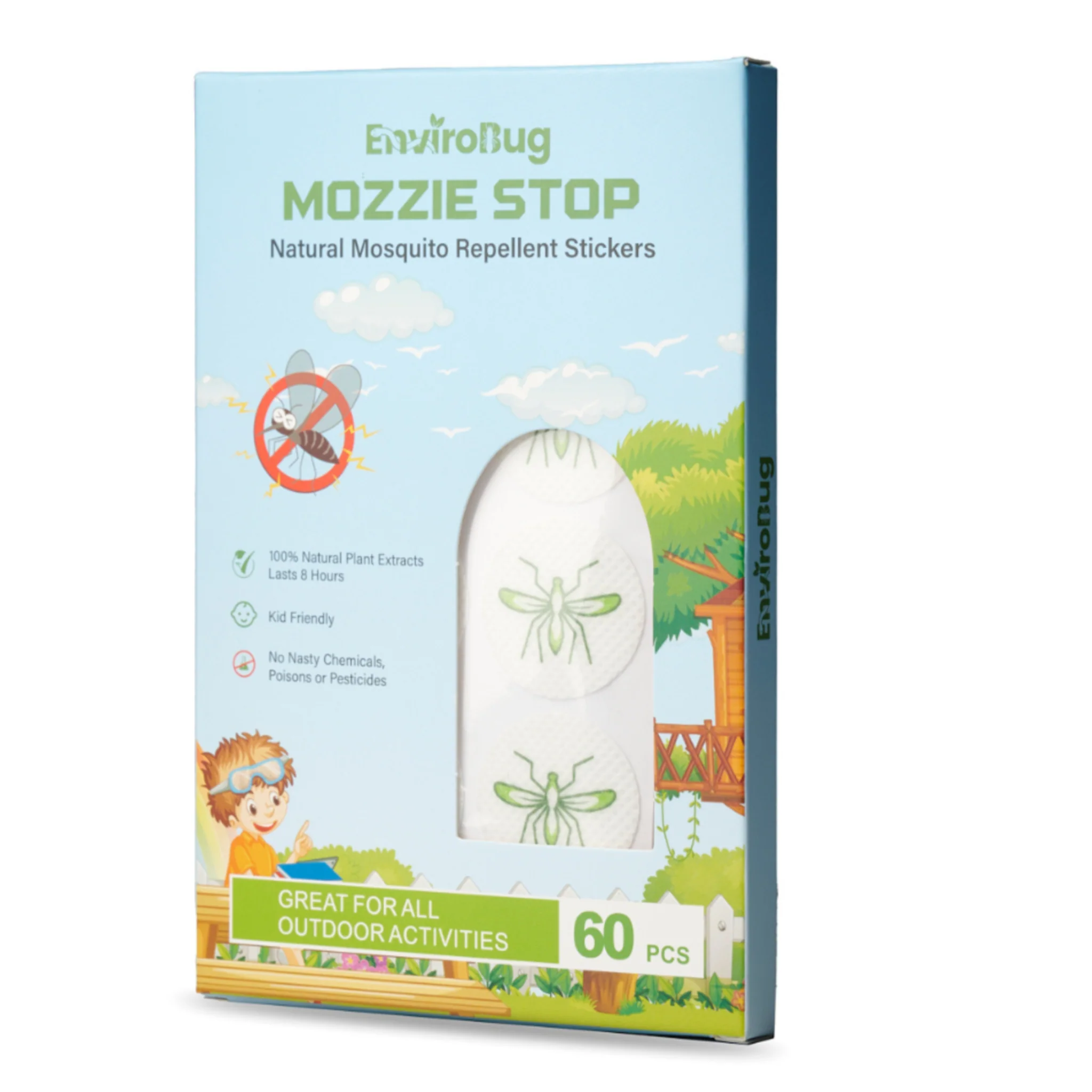 Mozzie Stop: Natural Mosquito Patches (60 Pack) - Image 8
