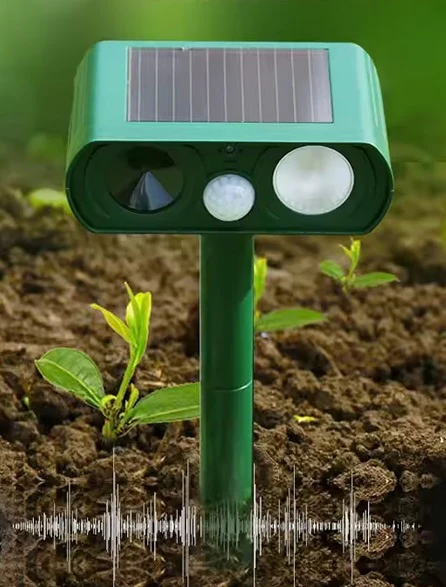 Garden Guardian - Solar Powered Ultrasonic Animal Repellent - Image 10